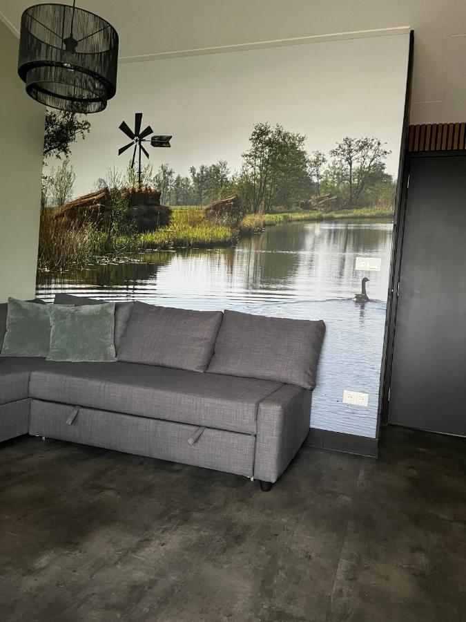 Camping Kleine Belterwijde, Wiede Lodge Met Uitzicht Over Het Water エクステリア 写真
